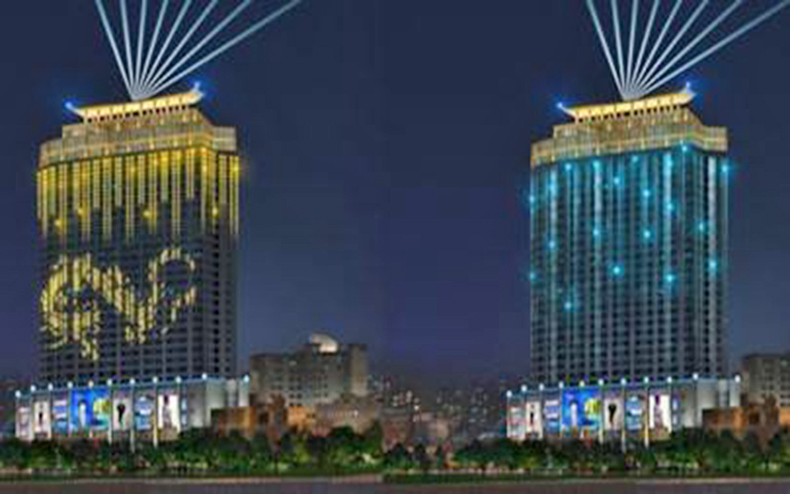 LED點(diǎn)光源樓體亮化它有什么特色？(圖1)