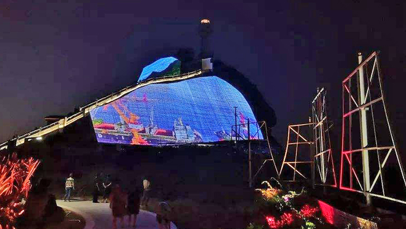 您知道LED網(wǎng)格屏它有什么優(yōu)勢(shì)特點(diǎn)嗎？(圖2)